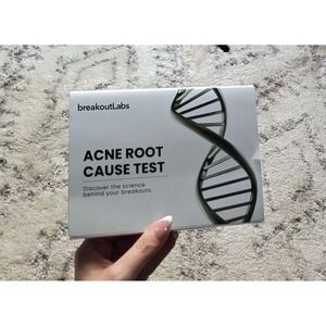 breakoutLabs Acne Root Cause Test At Home DNA Blood Sample Skin Health Kit NEW